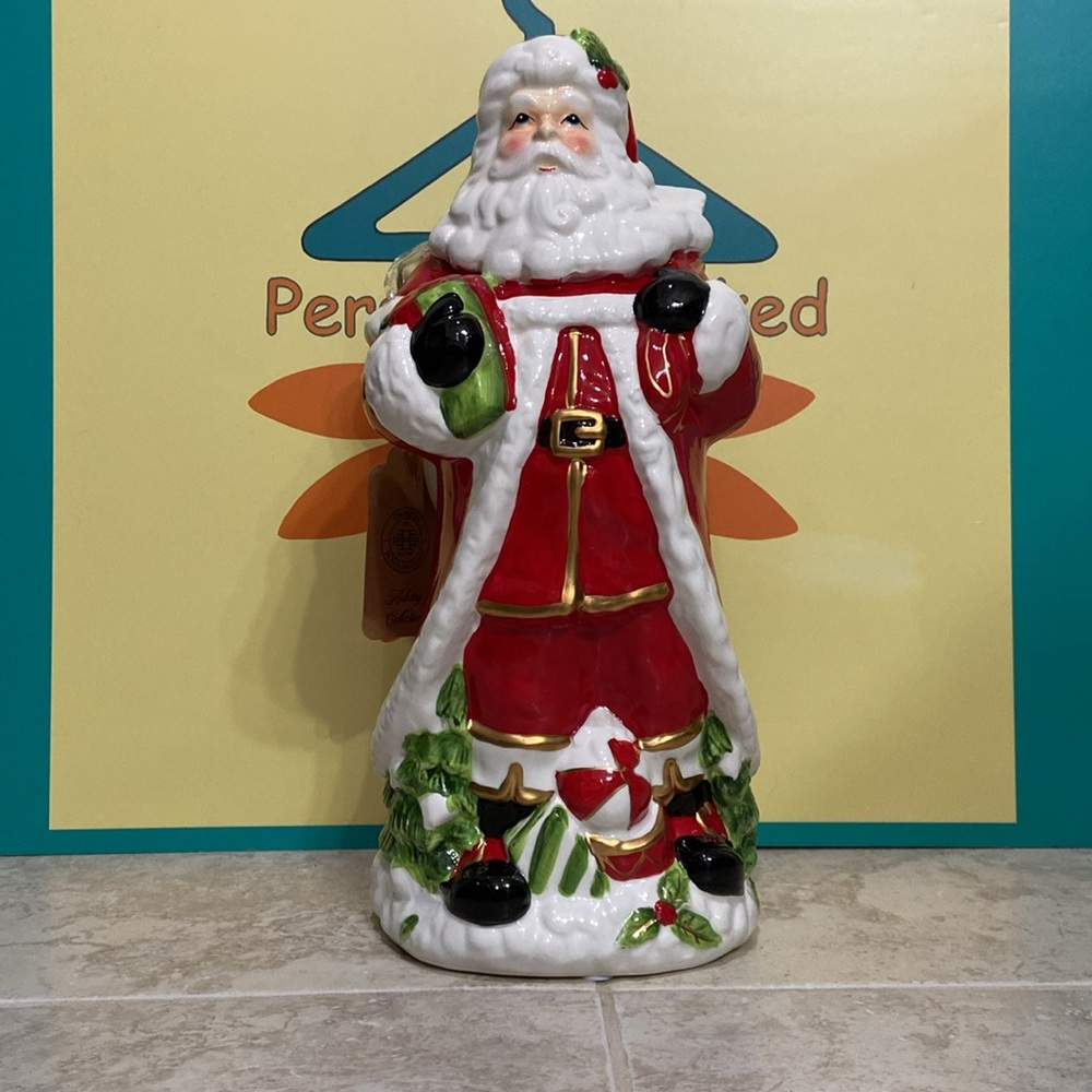 Fitz and Floyd SANTA Figurine